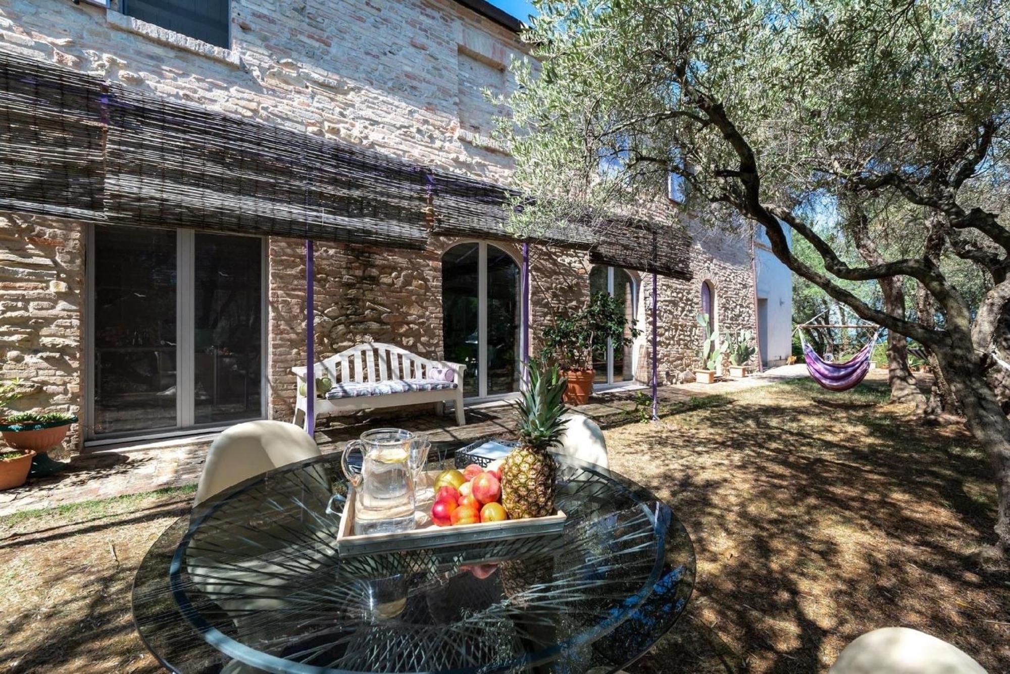 Meernahes Ferienhaus Casa Cantagallo Mit Pool Villa Fermo Eksteriør bilde