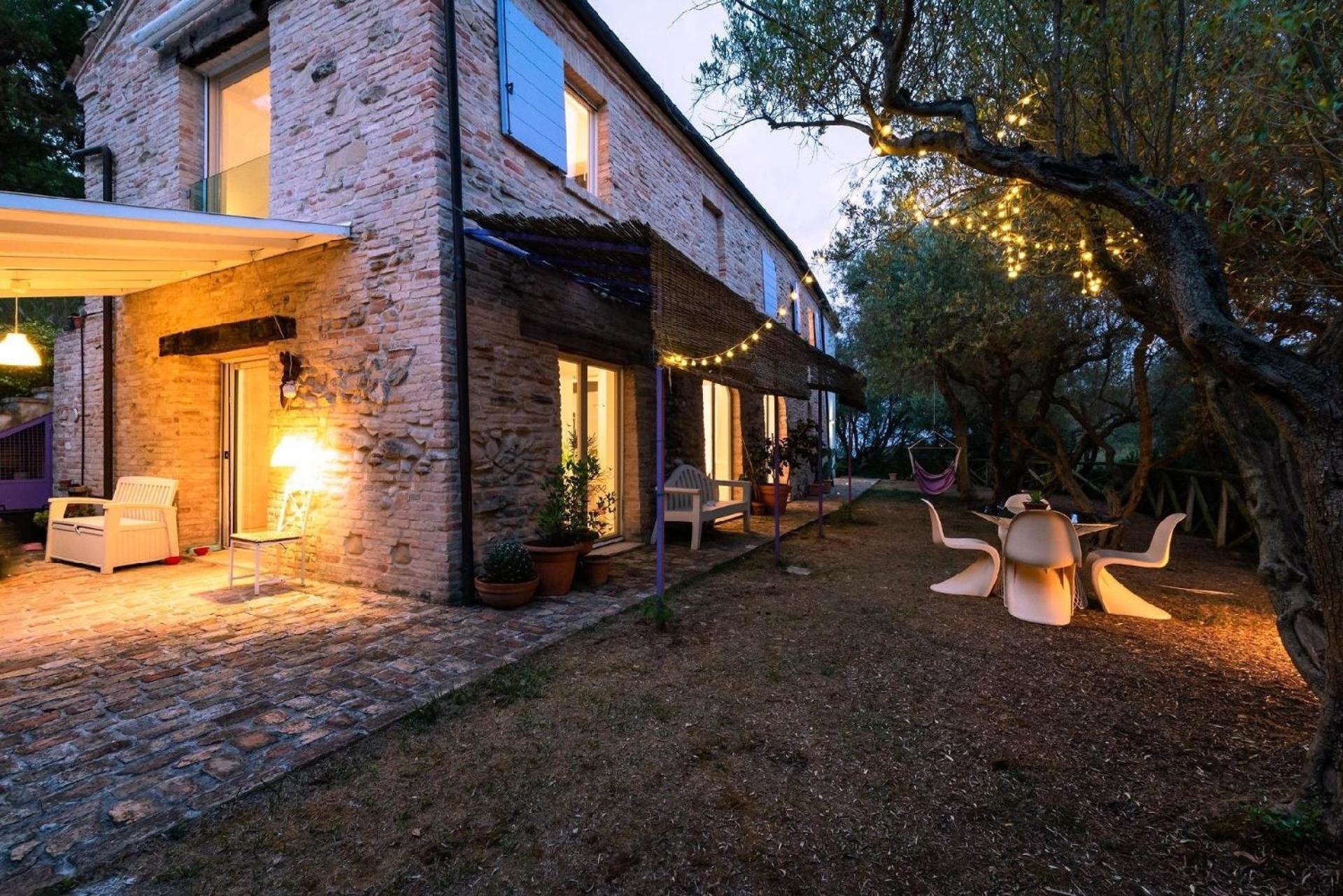 Meernahes Ferienhaus Casa Cantagallo Mit Pool Villa Fermo Eksteriør bilde